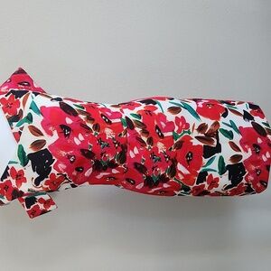 Alexia Admor One Shoulder Red Floral Dress